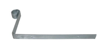 Samac galvanised hip iron with scroll end