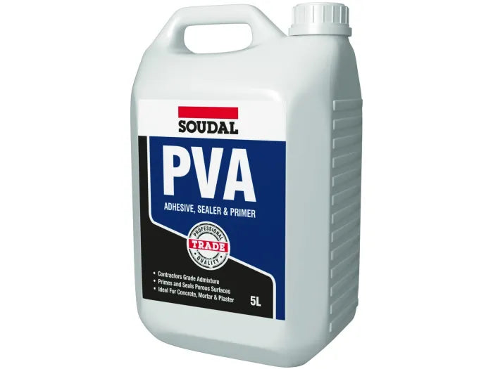 Soudal PVA Adhesive, Sealer & Primer 5L
