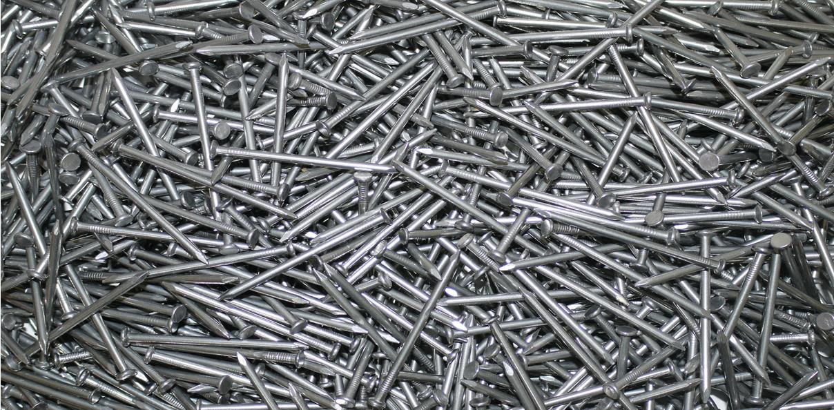 Bright Round Wire Nails Pre-Packed