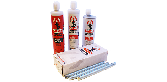 Atlas Chemical Anchors - BZP Stud