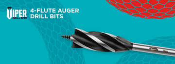 4-Flute Wood Auger Bit