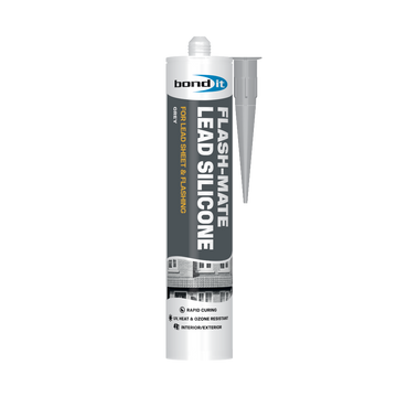 Flash-Mate Lead Silicone Sealant - Grey Cartridge