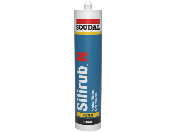 Soudal Silirub N Neutral Cure Silicone Sealant 300ml