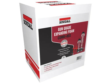 Soudal Gap Filler Gun Grade Combibox Applicator Pack