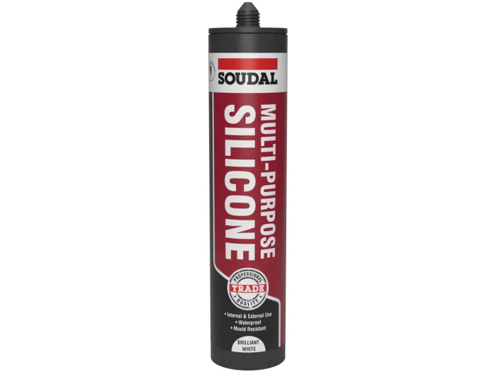 Soudal Multi-Purpose Silicone 270ml - Black