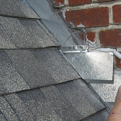 Flash-Mate Lead Sealant in use on lead flashing