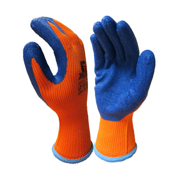 SafeT STGP22134 Hi-Vis Thermal Latex Gloves