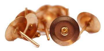 Copper disc rivets box of 1000 for slate fixing