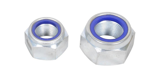 BZP Nylock Locking Nuts
