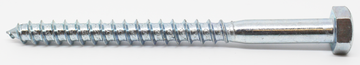 BZP Hex Head Coach Screws