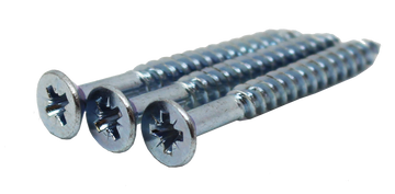 2x6 BZP Twinthread Pozi Csk Screws