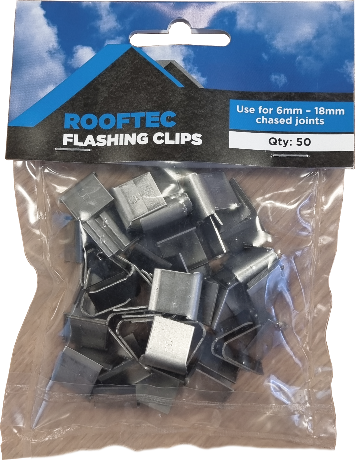Rooftec Large Lead Flashing Clips (Bag of 25)