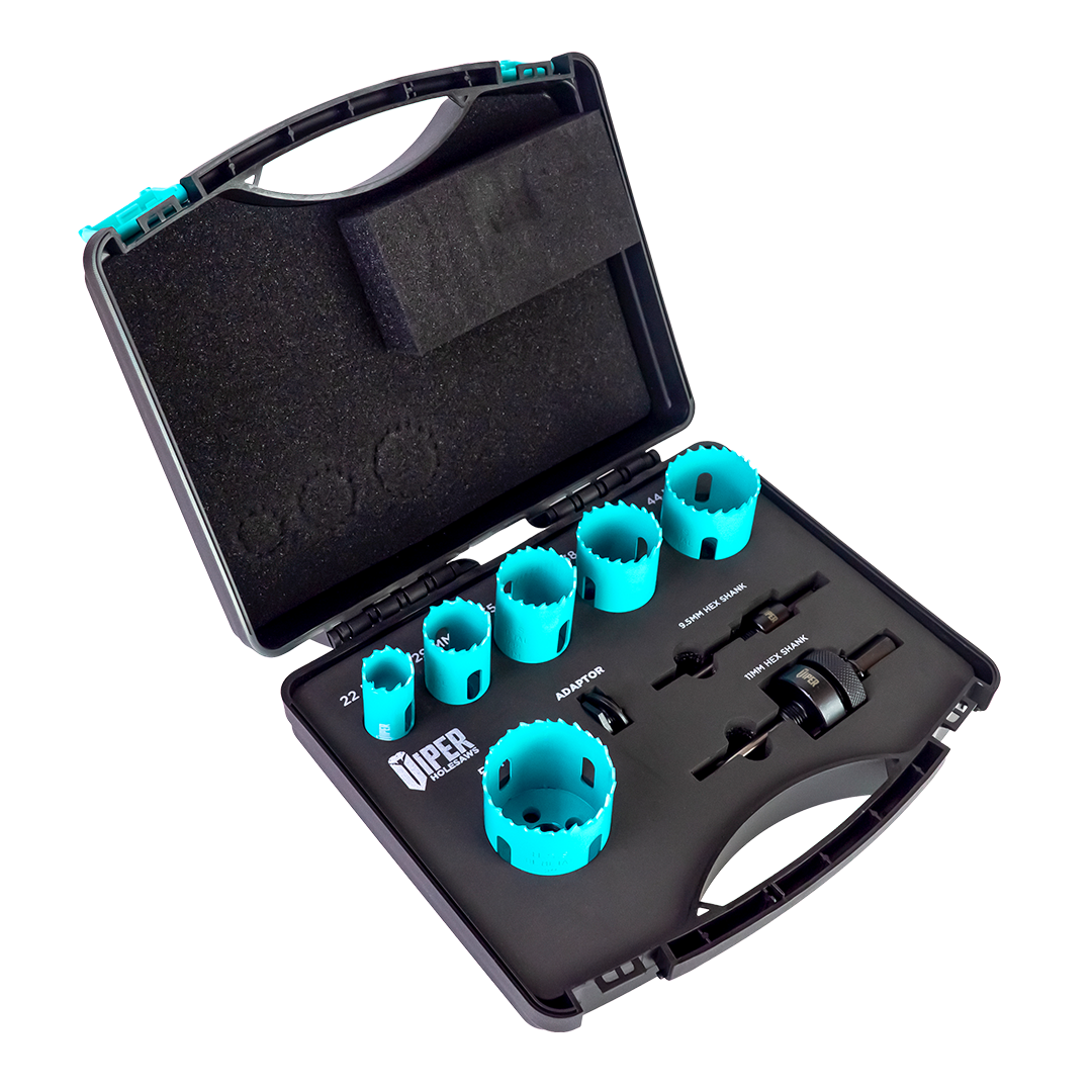 Plumbers Holesaw Set, 9 Piece