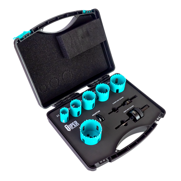 Plumbers Holesaw Set, 9 Piece