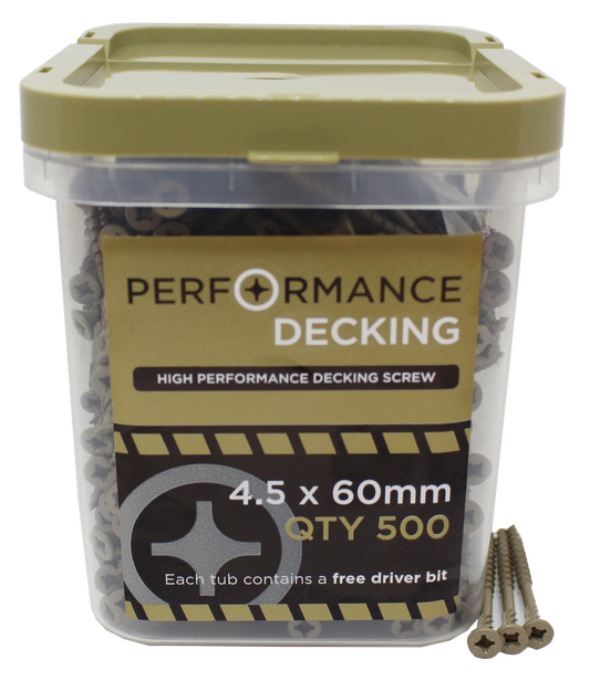 Performance Decking Screw Tub