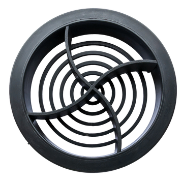 TRADE Circular Soffit Vents Black