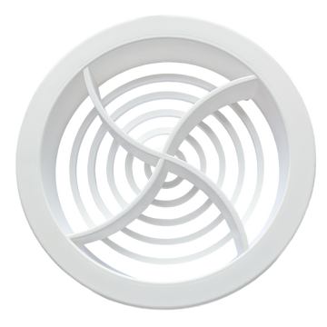 9"x3" TRADE Airbrick Vent White