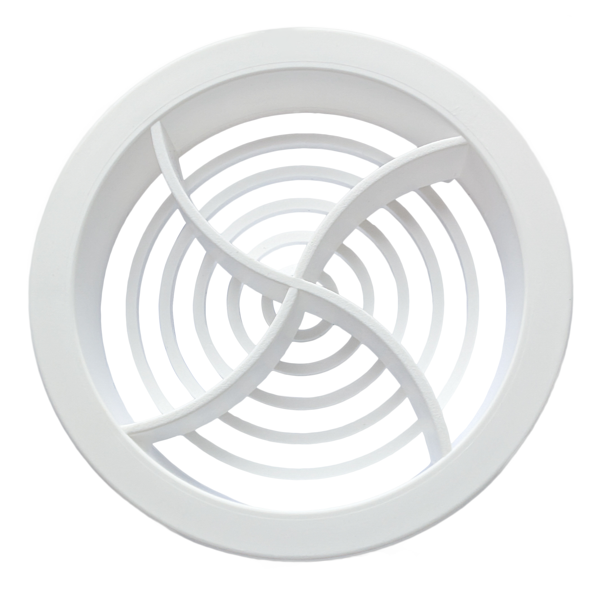 TRADE Circular Soffit Vents White