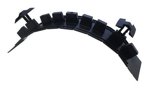White Plastic Cted Fixing Band 12mm