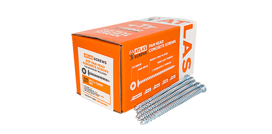 Atlas Pan Head Concrete Screws