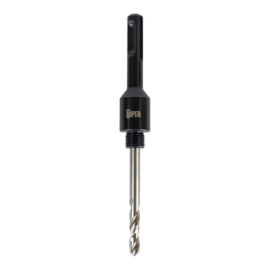 Viper SDS Plus holesaw arbor with HSS pilot drill, 14-30mm