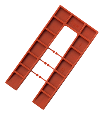 Horseshoe 5mm Brown – 50 x 100mm