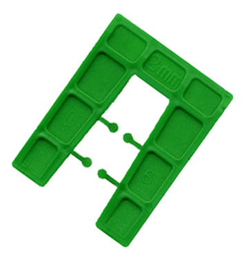 Small 2mm Green – 35 x 45mm