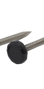 Plastic Headed Nails - Anthracite Grey