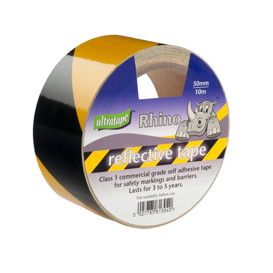Reflective Tape Black/Yellow